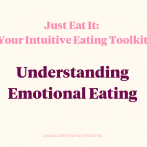 26th OCTOBER: Understanding Emotional Eating – Edinburgh Workshop